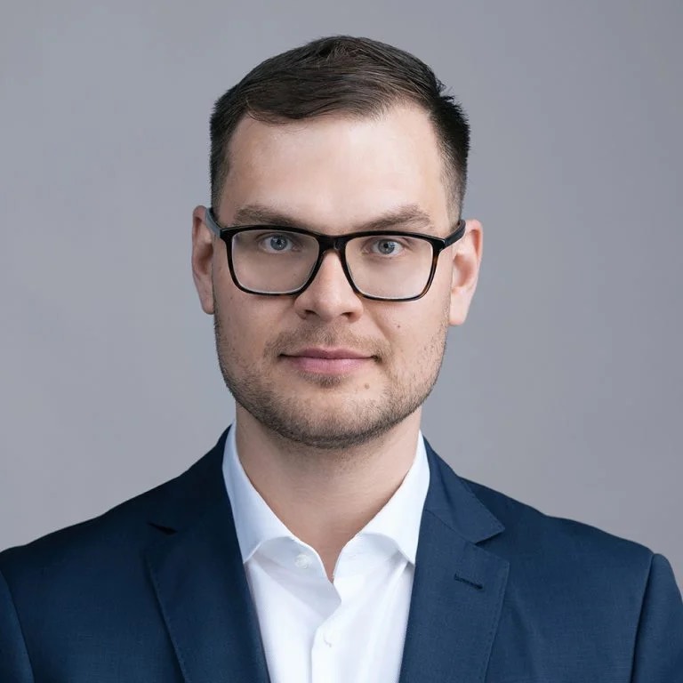 Porträtt av Vytautas Urbonavicius