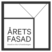 Årets Fasad 2024, utsedd av Mur & Putsföretagen